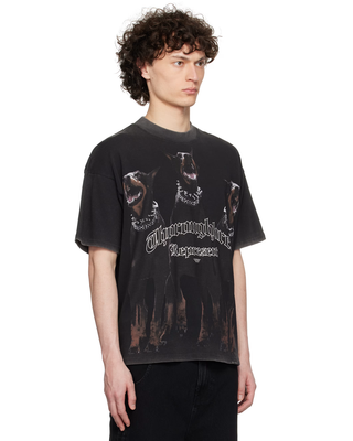 Represent Thoroughbred T-Shirt Vintage Black MLM41135-003