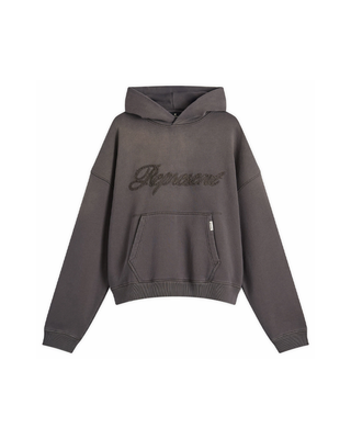 Represent REVERSE APPLIQUE HOODIE After Dark MLM100160-17