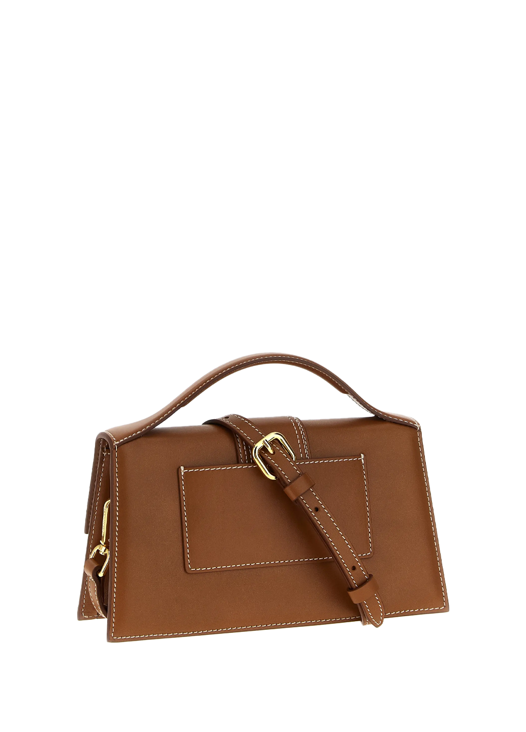 Jacquemus 'Le Grand Bambino' Leather Crossbody Handbag Light Brown