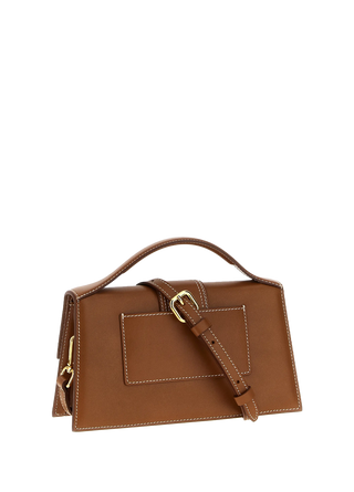 Jacquemus 'Le Grand Bambino' Leather Crossbody Handbag Light Brown