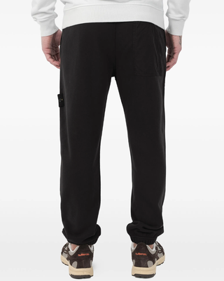 Stone Island 6200004 Organic Cotton Fleece Pants Black