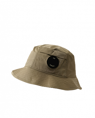 C.P. Company Chrome-R Bucket Hat Khaki Beige 18CMAC367A005904A