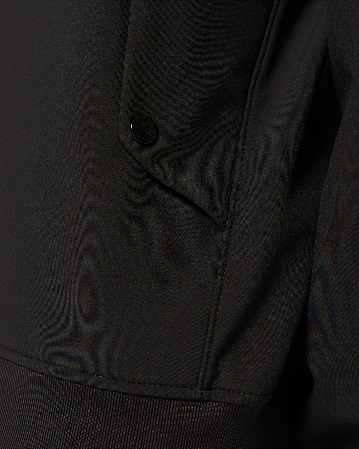 Stone Island 40227 Light Soft Shell-R Jacket Black