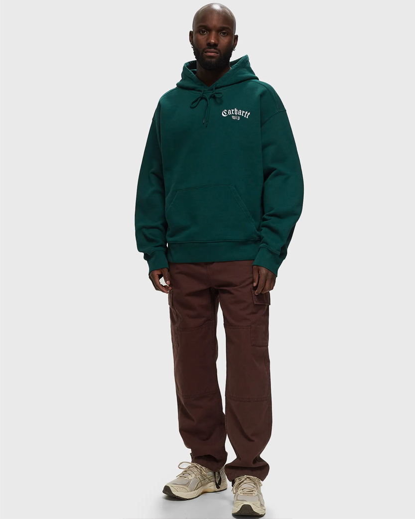 Carhartt WIP Onyx Script Hoodie Green