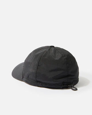 Stone Island 9100011 Nylon Metal Logo Cap Black