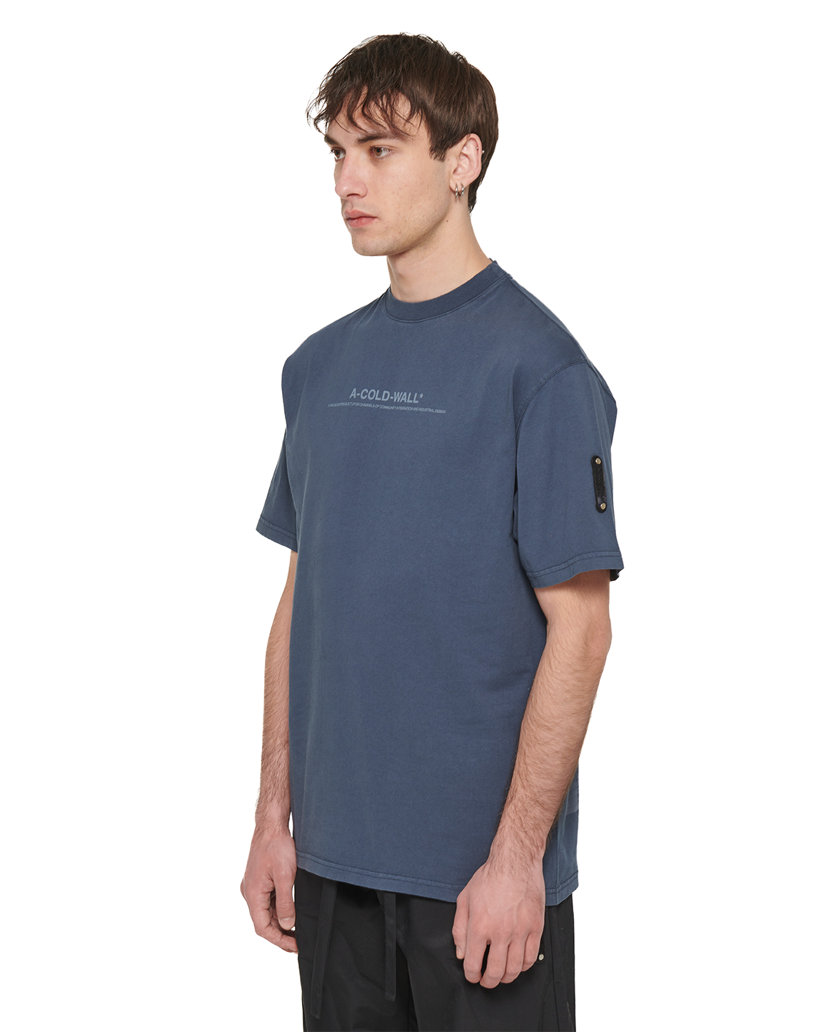 A-Cold-Wall SS24 Discourse T-shirt Navy