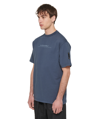 A-Cold-Wall SS24 Discourse T-shirt Navy