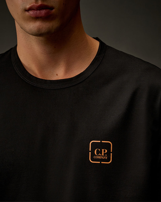 C.P. Company Metropolis Series Mercerized Jersey T-Shirt Black 19CLTS054A006370W
