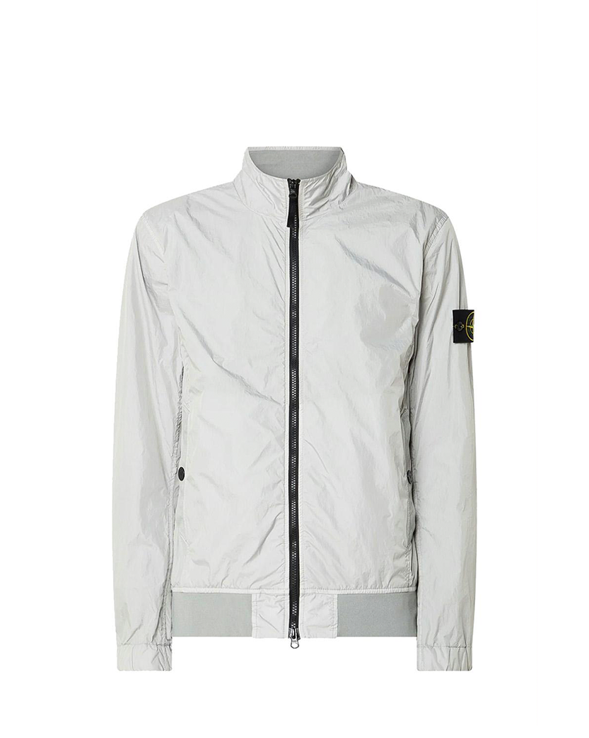 Stone Island 4100037 CRINKLE REPS R-NY Jacket Pearl Grey