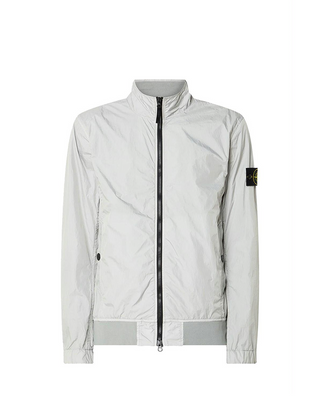 Stone Island 4100037 CRINKLE REPS R-NY Jacket Pearl Grey