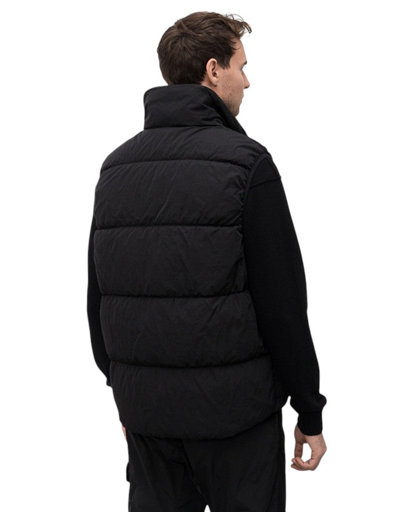 C.P. Company Full Zip Down Vest Black