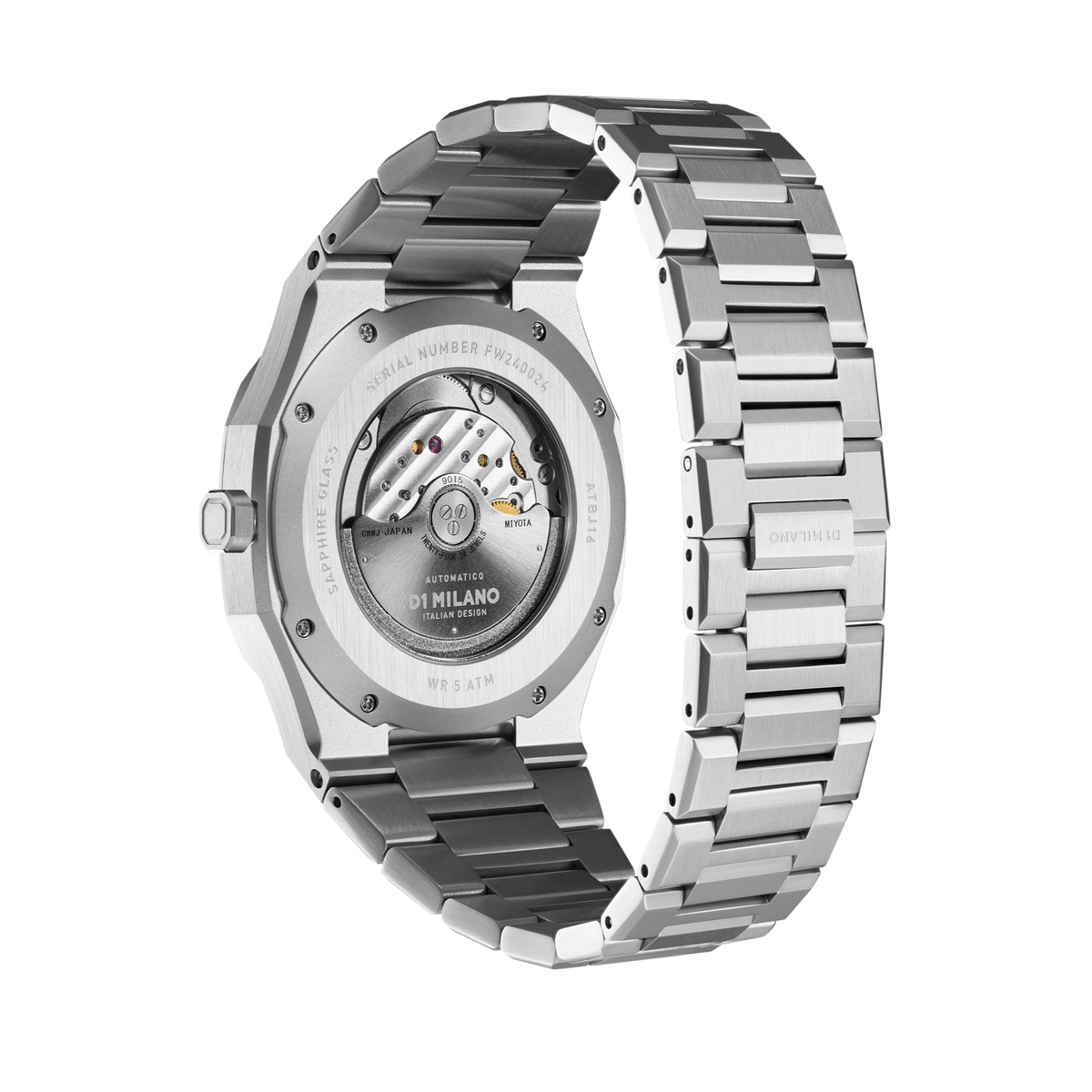 D1 Milano Automatic Bracelet 41.5 mm Snow ATBJ16