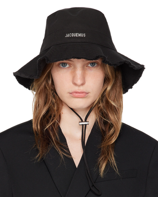 Jacquemus 'Le Bob Artichaut' Bucket Hat Black