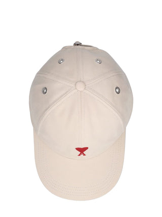 AMI Paris ADC Cap Cream White