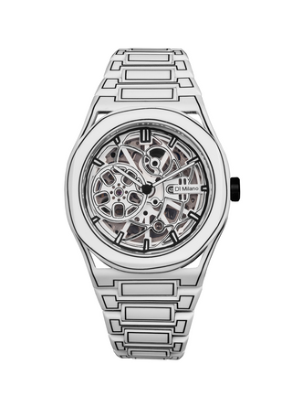 D1 Milano Skeleton White Sketch 40.5 mm SKBJ20