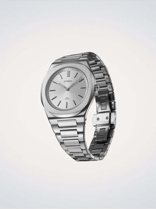 D1 Milano Groovy Silver 39 mm Silver UHBJ02