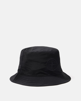 Stone Island 9100012 NYLON METAL IN ECONYL® Bucket Hat Black