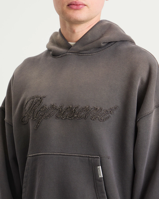 Represent REVERSE APPLIQUE HOODIE After Dark MLM100160-17
