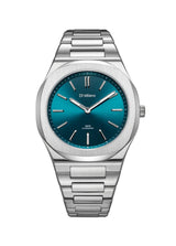 Green 39 mm Silver
