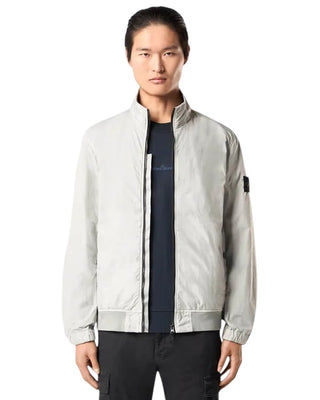 Stone Island 4100037 CRINKLE REPS R-NY Jacket Pearl Grey
