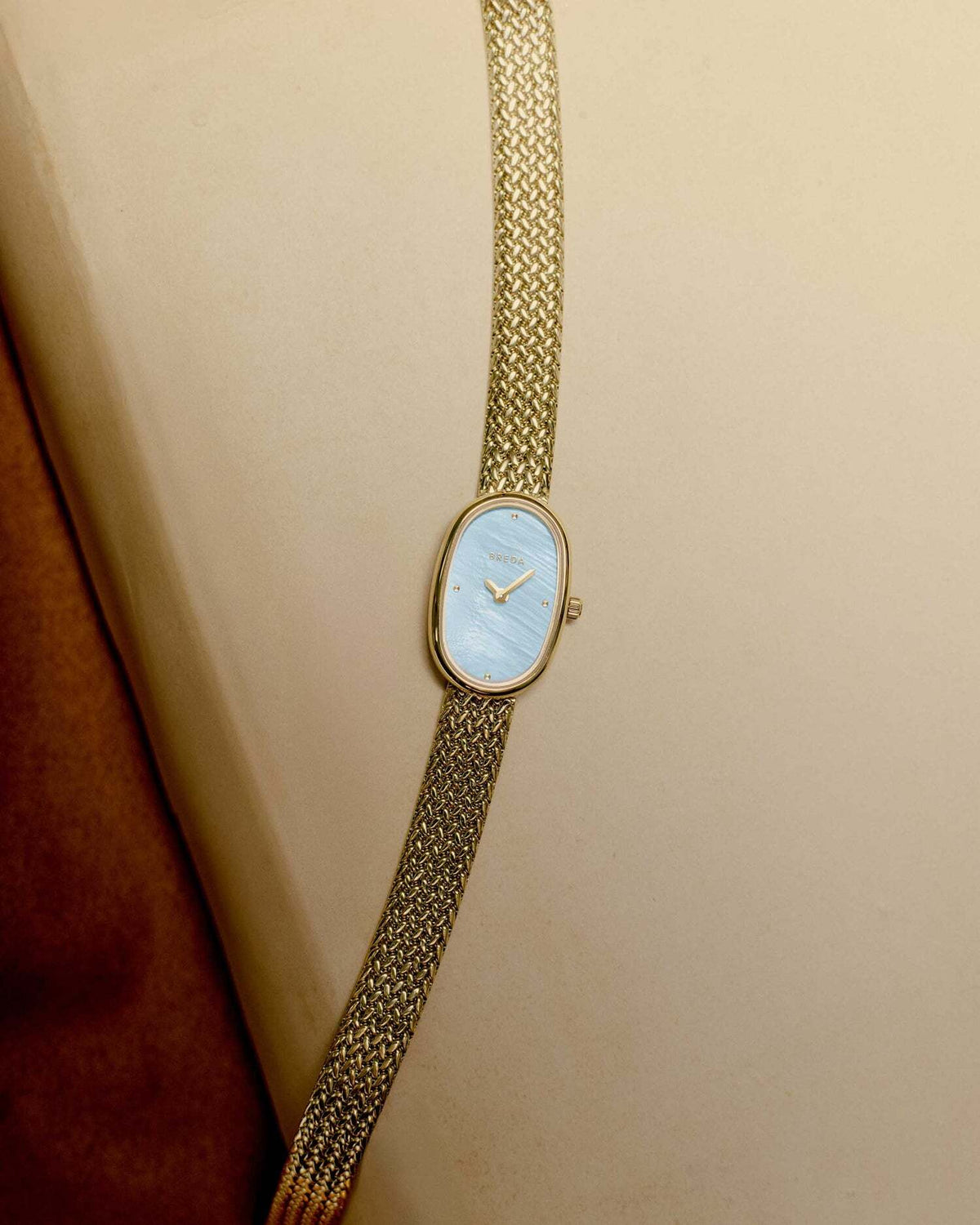 Breda Jane Tethered Small 18mm Gold/Sky 1757D