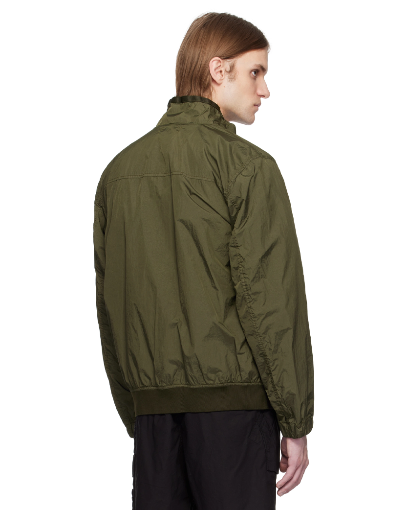Stone Island 4100037 CRINKLE REPS R-NY Jacket Green