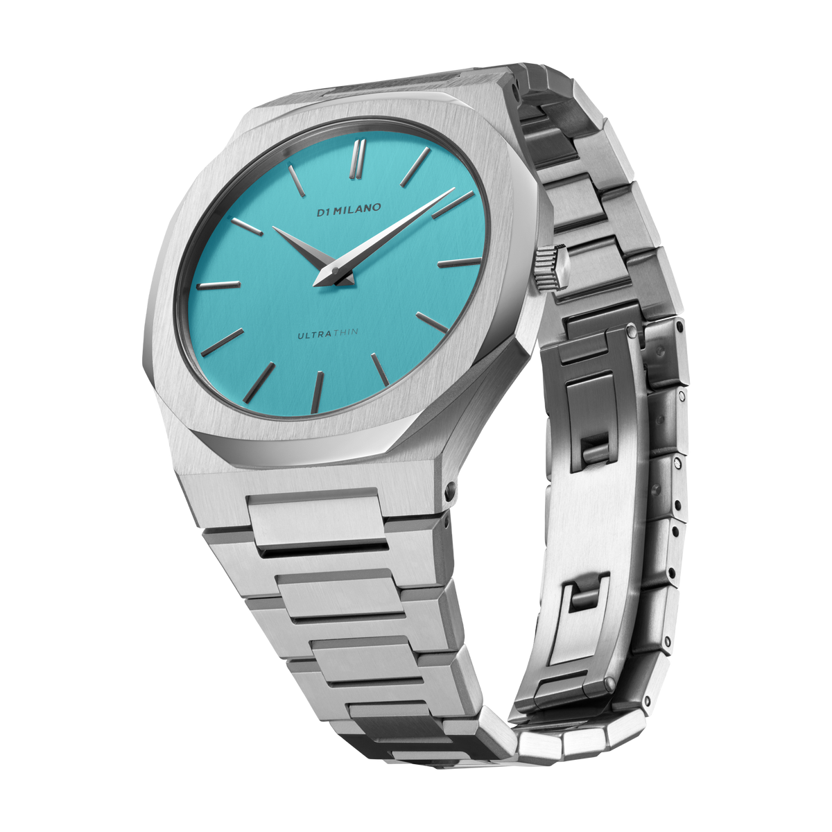 D1 Milano Ultra Thin Bracelet 38 mm Light Blue UTBU08