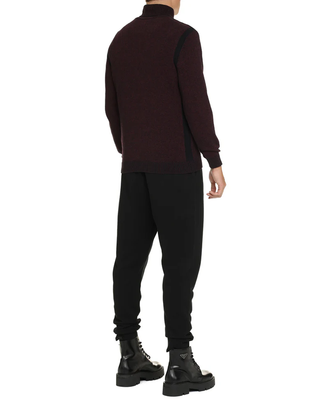 C.P. Company Wool Turtleneck Sweater Red Purple 17CMKN257A006170A