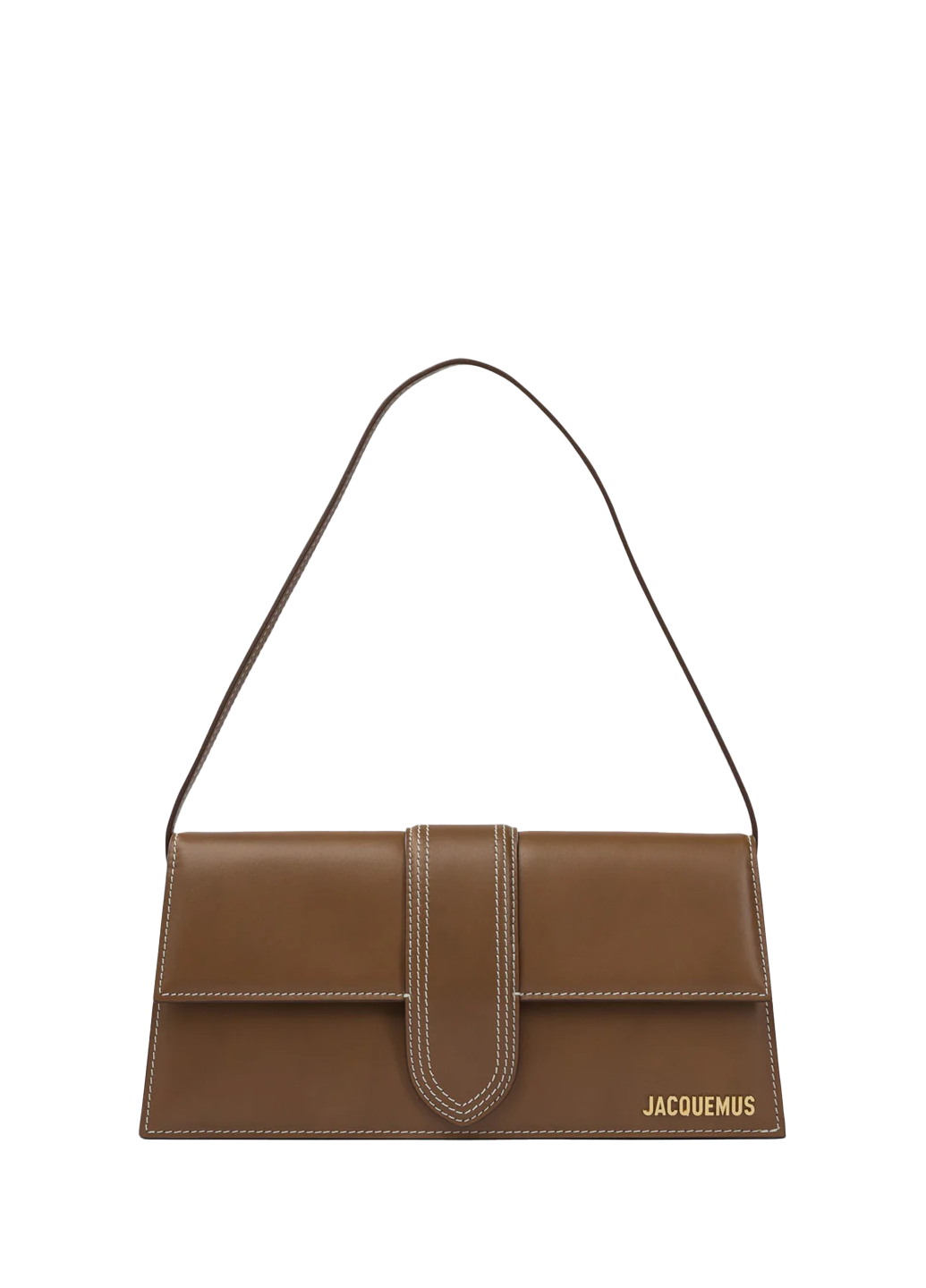 Jacquemus 'Le Grand Bambino' Leather Handbag Light Brown
