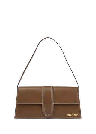 Jacquemus 'Le Grand Bambino' Leather Handbag Light Brown