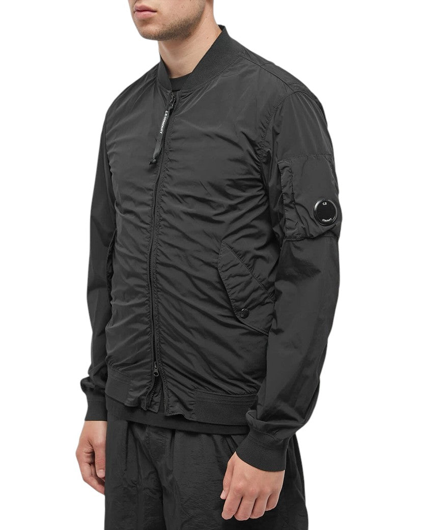 C.P. Company Nycra-R Bomber Jacket Black 18CMOW182A005864G