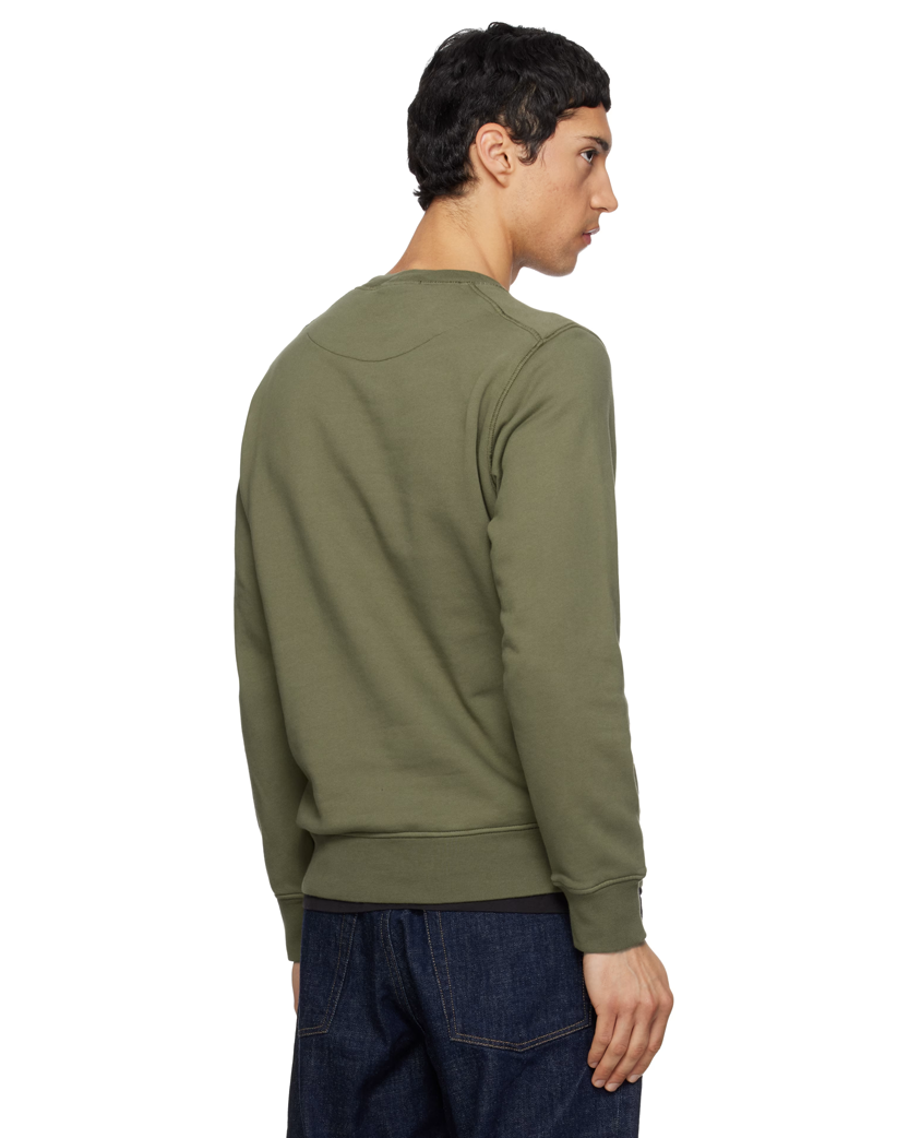 Stone Island 6100060 ORGANIC COTTON FLEECE Sweatshirt Military Green