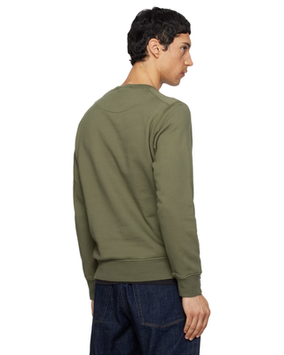 Stone Island 6100060 ORGANIC COTTON FLEECE Sweatshirt Military Green