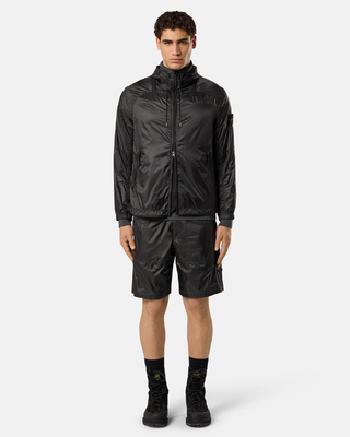 Stone Island Q100008 Ripstop Light HT Nylon Jacket Lead Grey