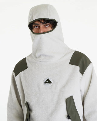 Nike ACG Men's Balaclava Retro Fleece Pullover Light Bone/Khaki FN1946-072