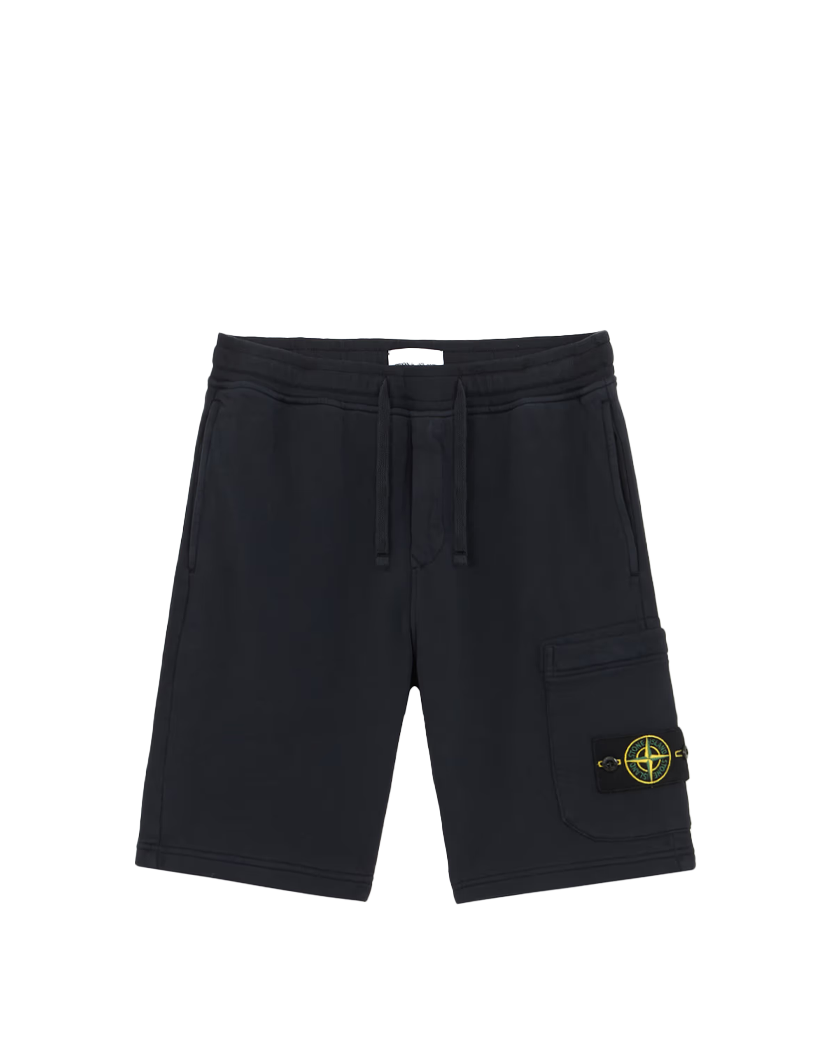 Stone Island 6200012 Cotton Bermuda Shorts Navy Blue
