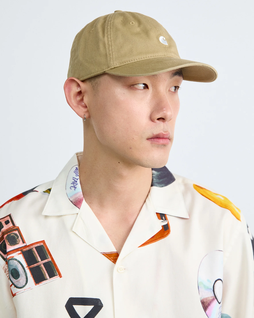Carhartt WIP Madison Logo Cap Beige