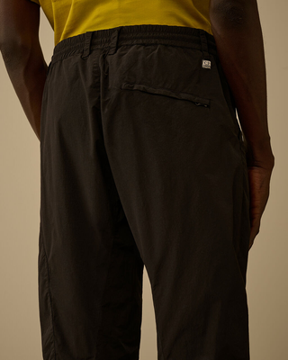 C.P. Company Flatt Nylon Regular Cargo Pants Black 20CMPA129A005991G