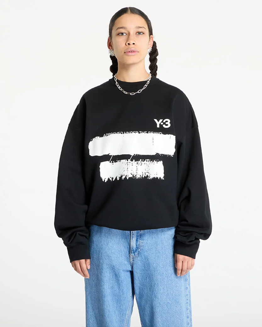 Y-3 Graphic Sweatshirt Black JN4881