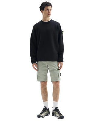 Stone Island 6100060 ORGANIC COTTON FLEECE Sweatshirt Black
