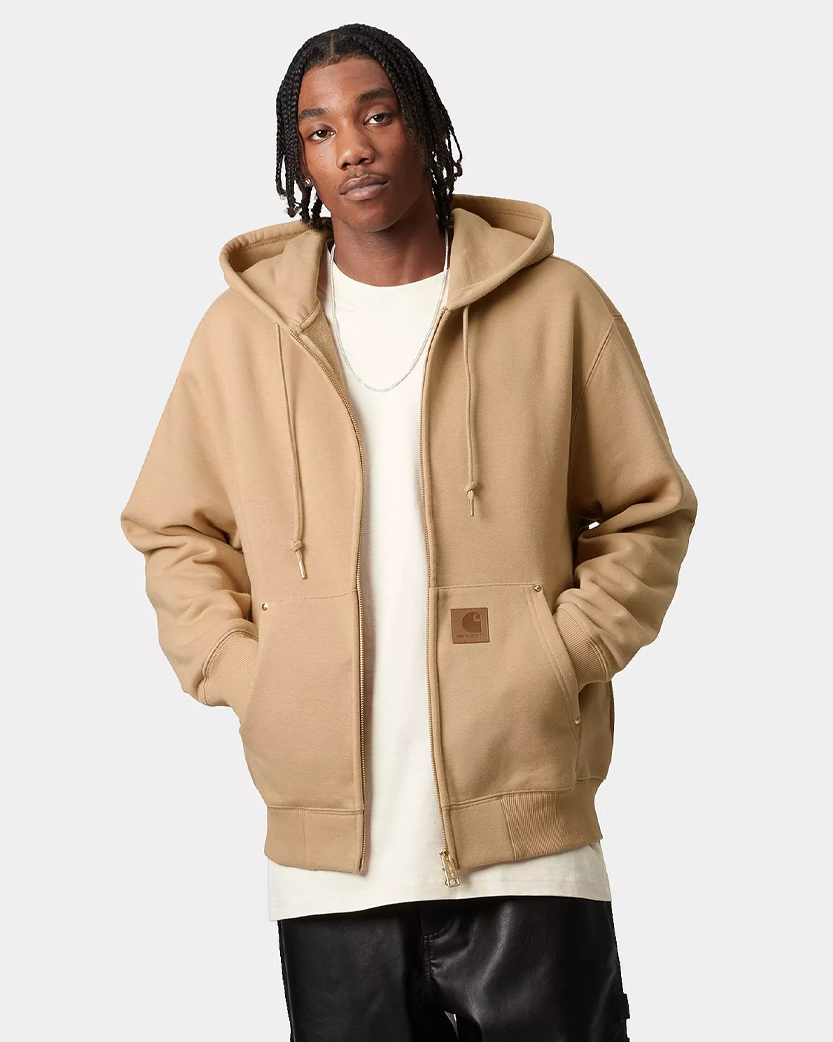 Carhartt WIP Eldon Hoodie Dusty Brown