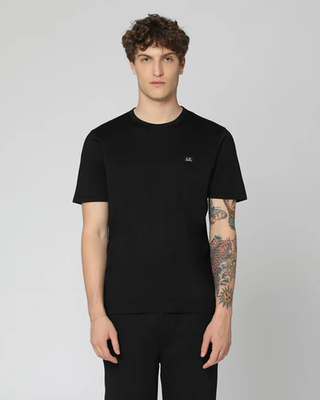 C.P. Company Logo Cotton T-Shirt Black