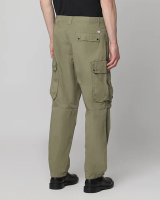 C.P. Company Multi-Pocket Cotton Trousers Green