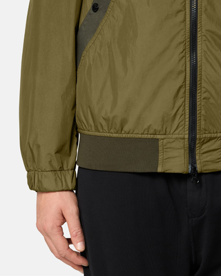 Stone Island 4100111 CRINKLE REPS NY Jacket Military Green