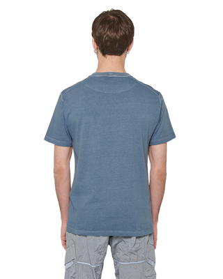 Stone Island 21957 Logo T-shirt Blue