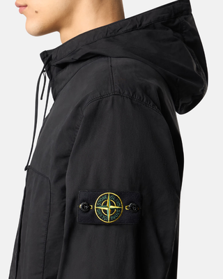 Stone Island 4100091 SUPIMA Cotton Twill Stretch-TC Jacket Black
