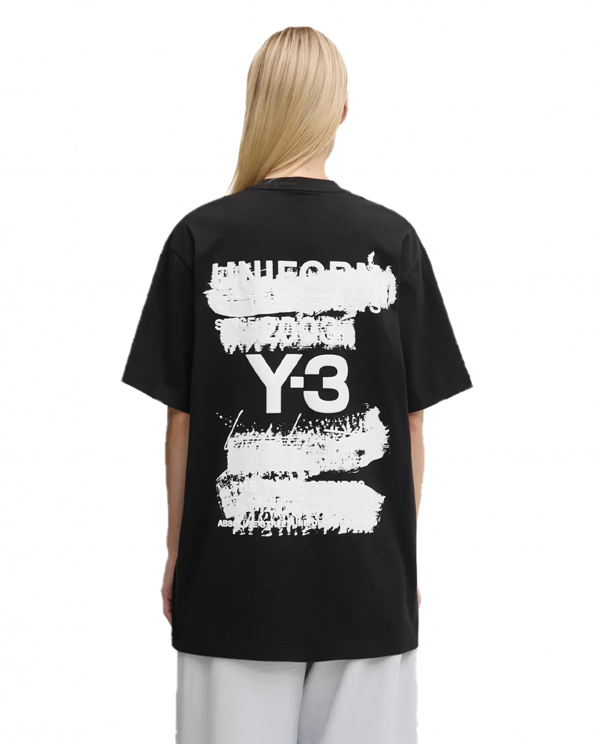 Y-3 Graphic T-Shirt Black JN4879