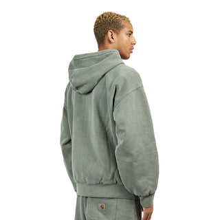 Carhartt WIP Hooded Vista Zip Jacket Garment Dyed Green