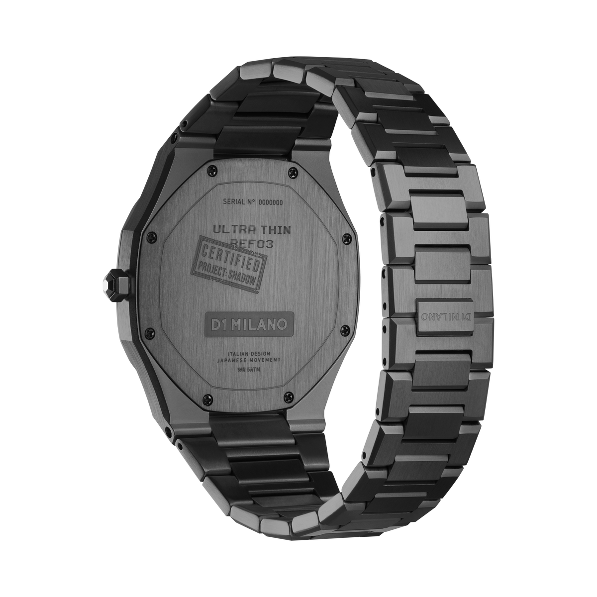 D1 Milano Ultra Thin Bracelet 40 mm Shadow UTBJSH