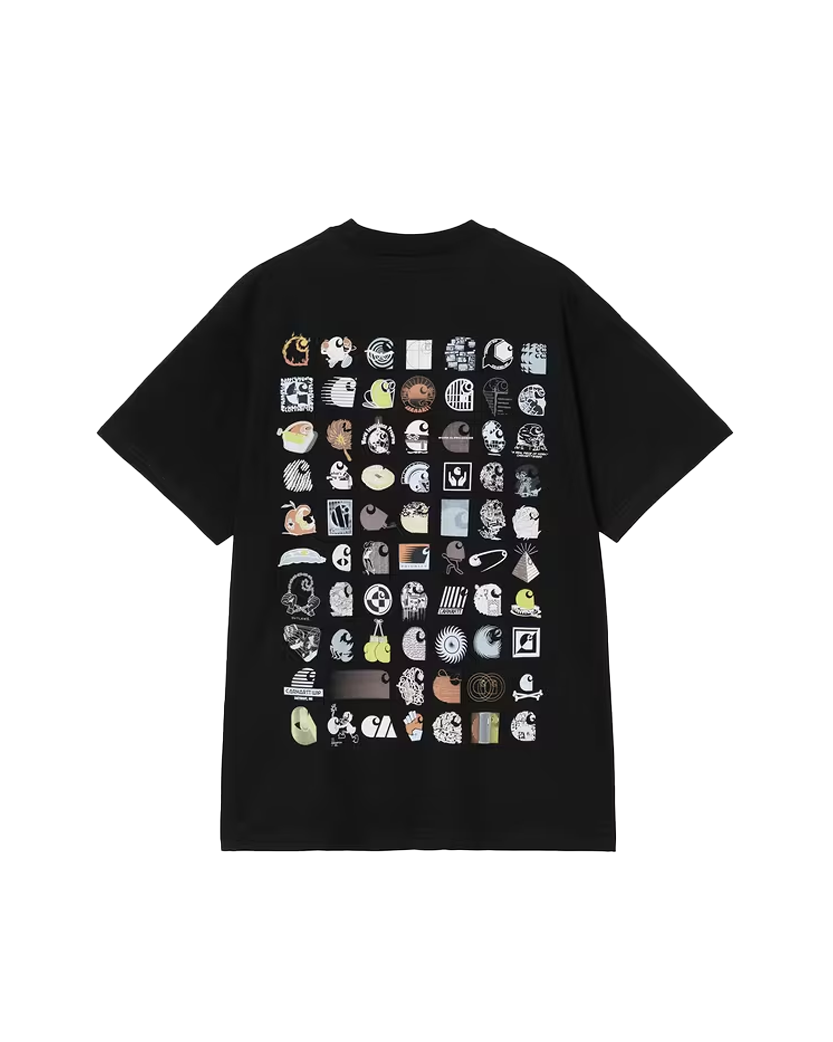 Carhartt WIP S/S C Logo Archive T-Shirt Black